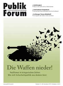 Die Waffen nieder!
