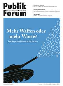 Mehr Waffen oder mehr Worte?