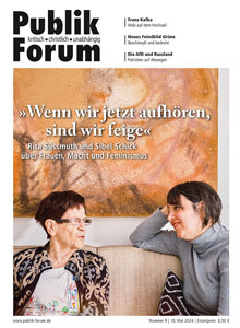 »Wenn wir jetzt aufhören, sind wir feige«
